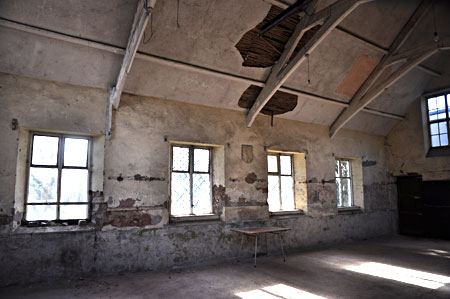 Old roof and windows